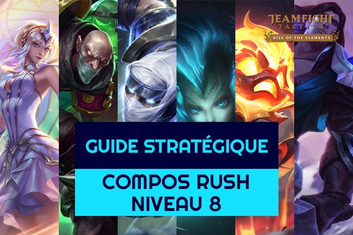 TFT : Compo Lux, Zed et Singed carry avec stratégie Rush niveau 8